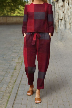 Cápsula monocromática de algodón y lino