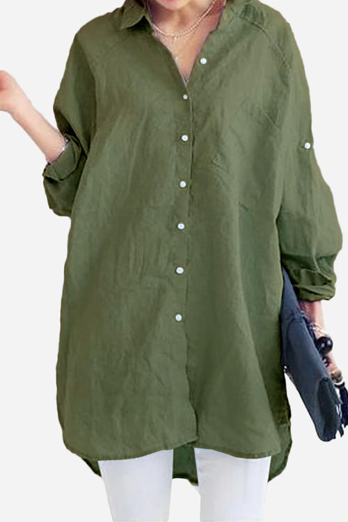 Camisa Sobre Medida de Lino