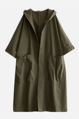 Chaqueta Cortavientos Impermeable de Talla Única