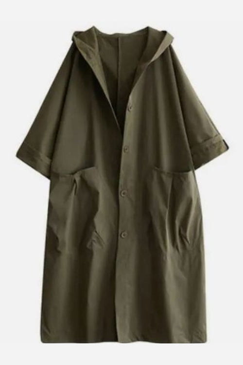 Chaqueta Cortavientos Impermeable de Talla Única