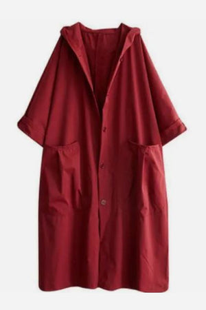 Chaqueta Cortavientos Impermeable de Talla Única