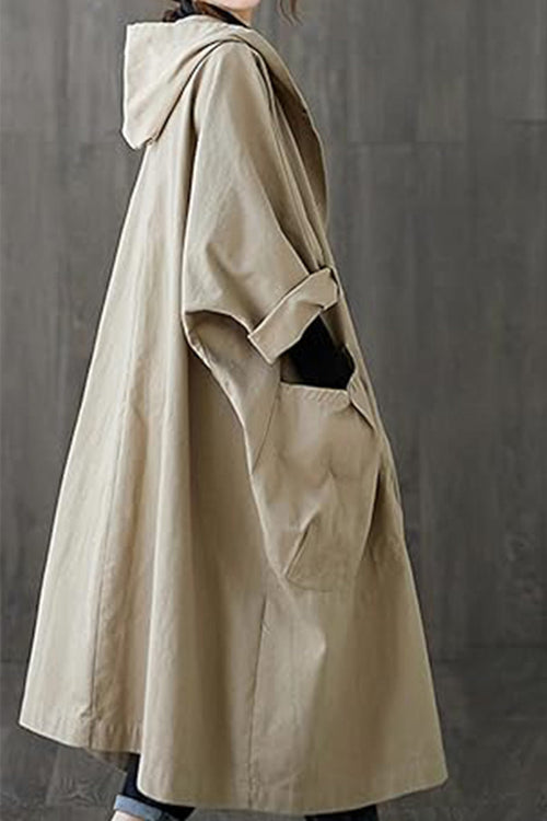 Chaqueta Cortavientos Impermeable de Talla Única