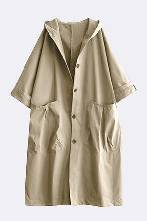 Chaqueta Cortavientos Impermeable de Talla Única