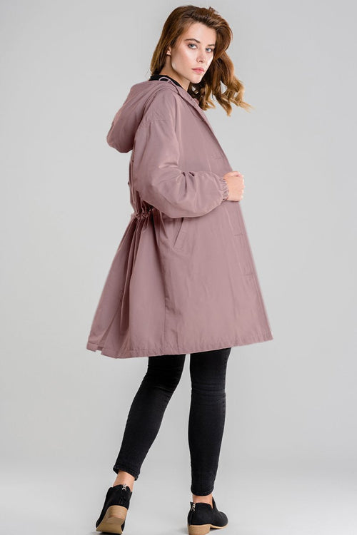 Chaqueta Impermeable Windbreaker sobre Medida para la Lluvia con Capucha
