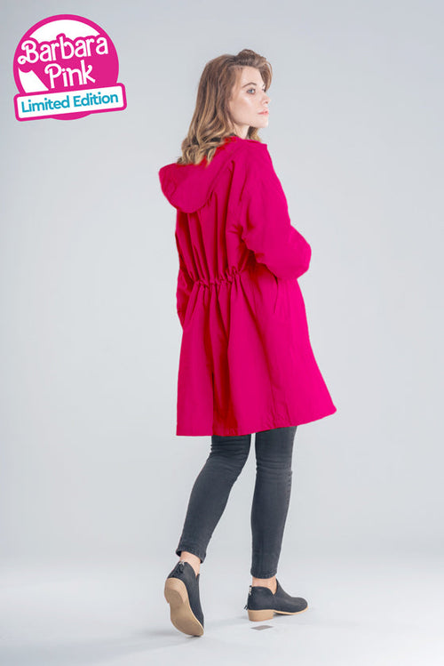 Chaqueta Impermeable Windbreaker sobre Medida para la Lluvia con Capucha