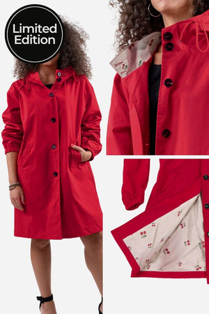 Chaqueta Impermeable Windbreaker sobre Medida para la Lluvia con Capucha