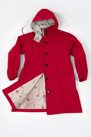 Chaqueta Impermeable Windbreaker sobre Medida para la Lluvia con Capucha