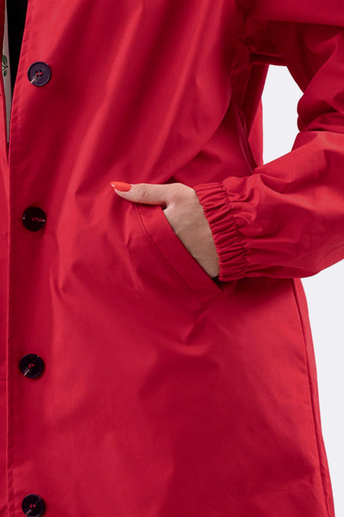 Chaqueta Impermeable Windbreaker sobre Medida para la Lluvia con Capucha