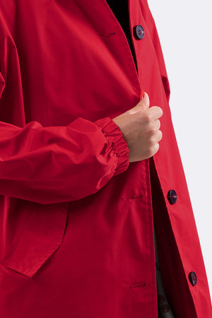Chaqueta Impermeable Windbreaker sobre Medida para la Lluvia con Capucha