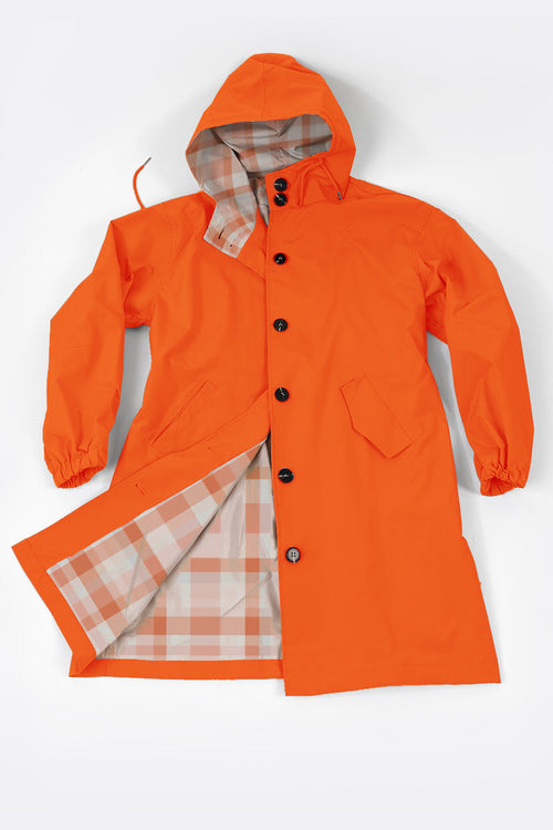 Chaqueta Impermeable Windbreaker sobre Medida para la Lluvia con Capucha