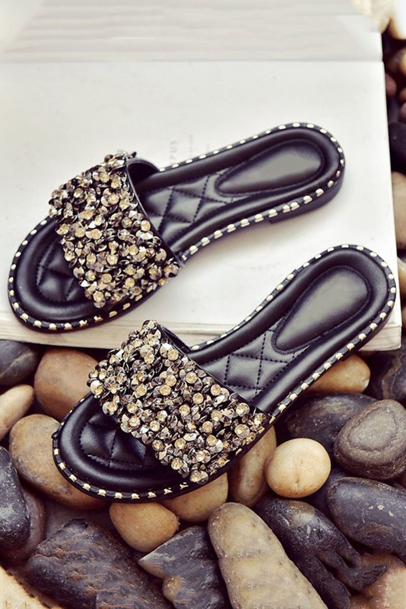 Deslizadores de diamantes de imitación