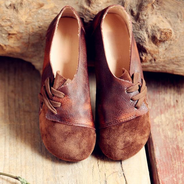 Retro Leather Shoes-Loosely Store