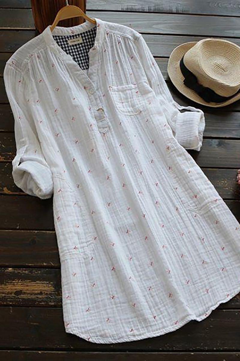 Wild Print Shirt Dress